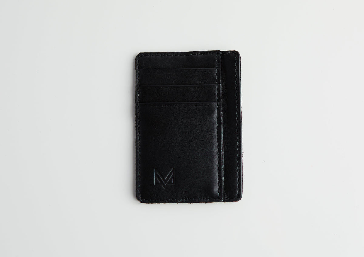 Leather Cardholder Black