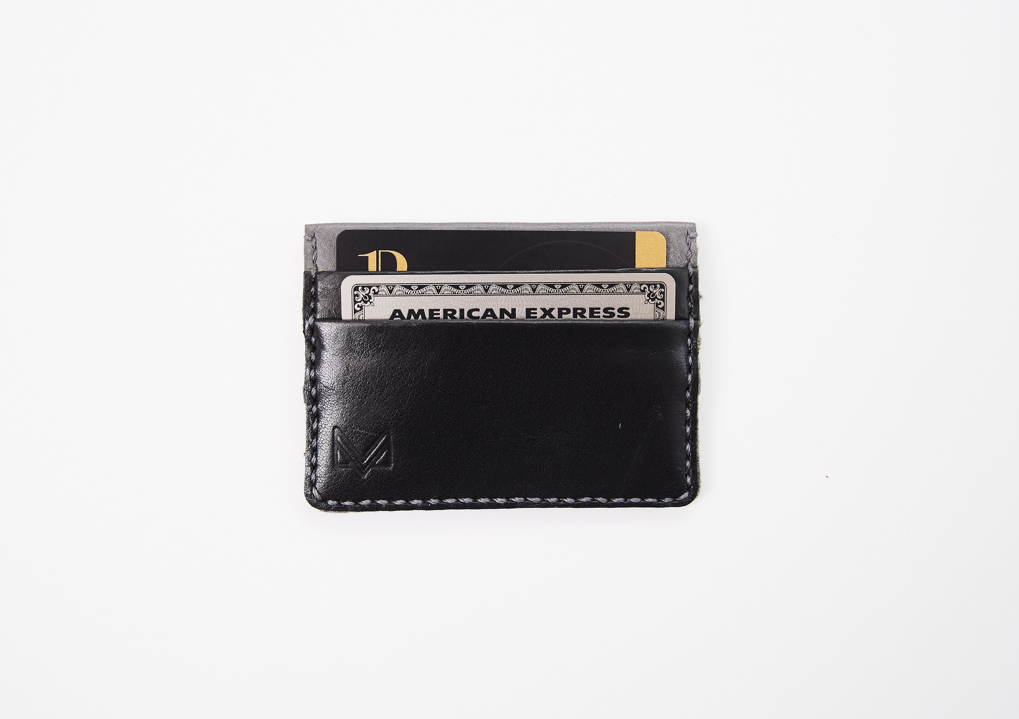 4 Pocket Card Holder - Black/Gray