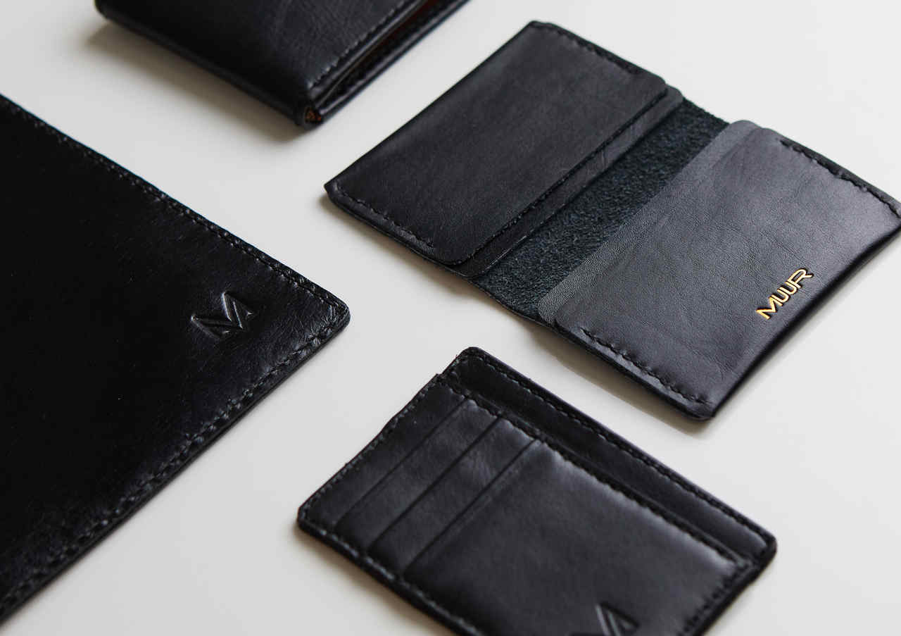 Card Holder Corteccia Black  SURITT Luxury Leather Accessories